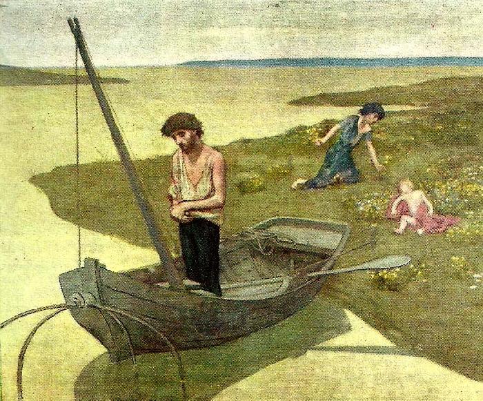Pierre Puvis de Chavannes den fattige fiskaren china oil painting image